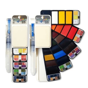 Set Watercolor Artist Start