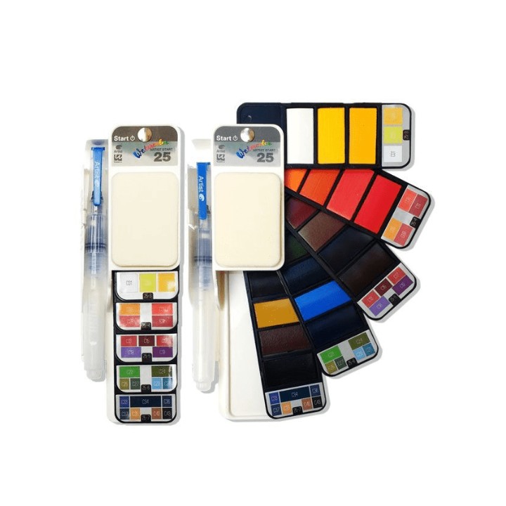 Set Watercolor Artist Start