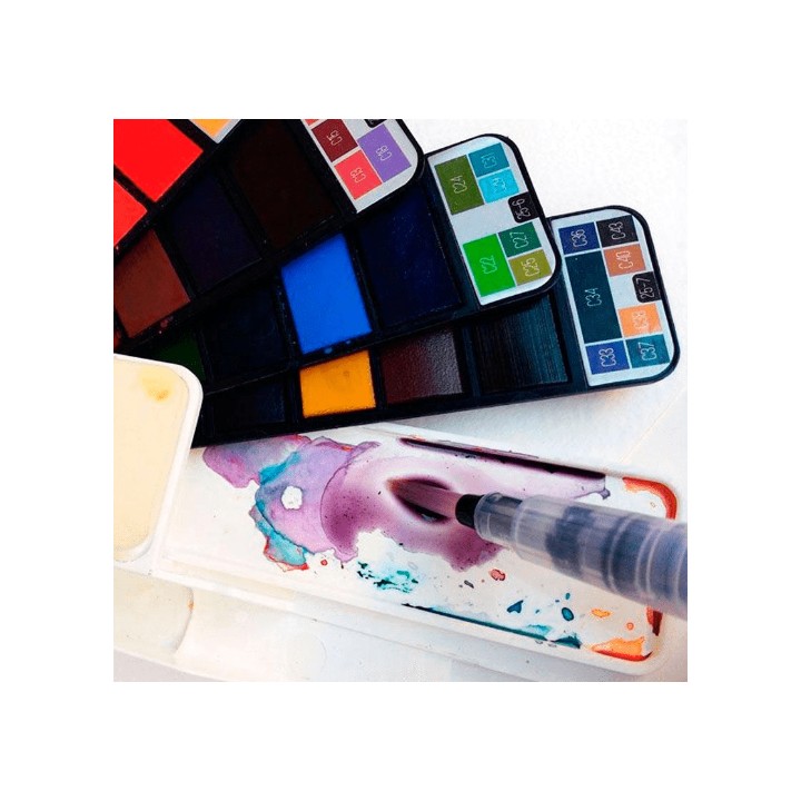 Set Watercolor Artist Start