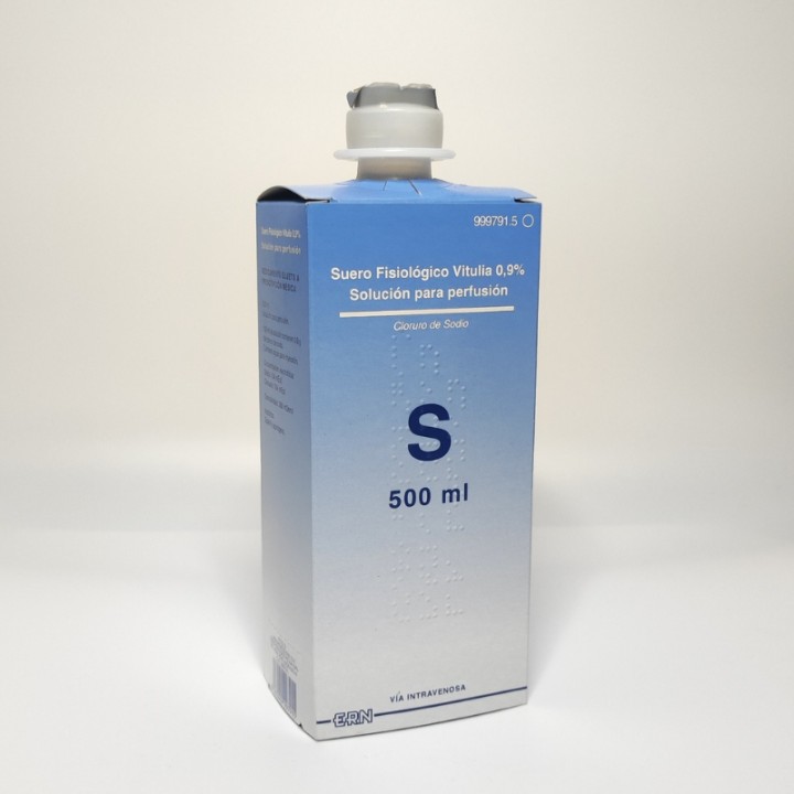 Suero fisiológico 500 cc