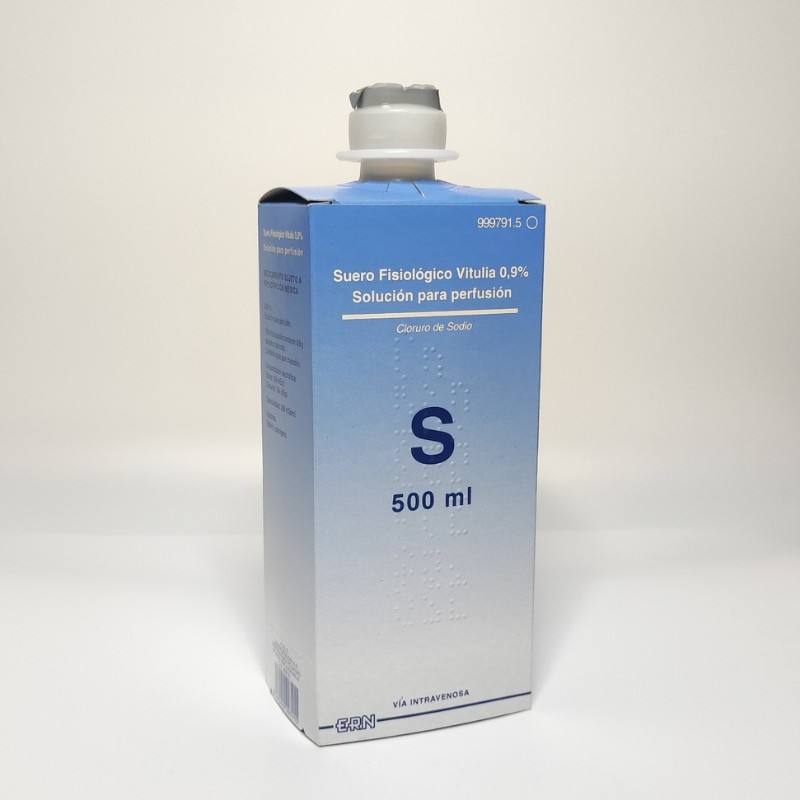 Suero fisiológico 500 cc