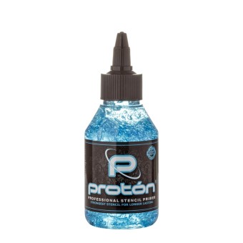 Protón Stencil Azul