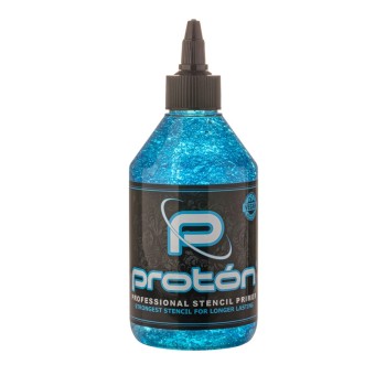 Protón Stencil Azul