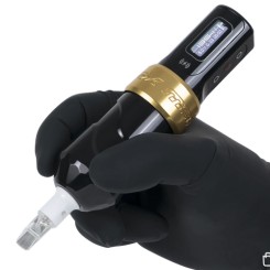 Máquina de tatuar inalámbrica  Flux Max Gold + 2 PowerBolts II