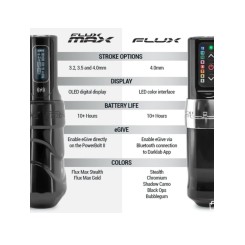 Flux Max Stealth + 2 PowerBolts II