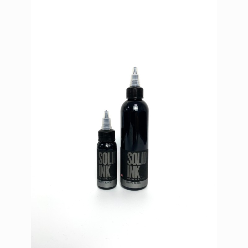 Black Label | Heavy Black - Solid Ink - 30/120ml