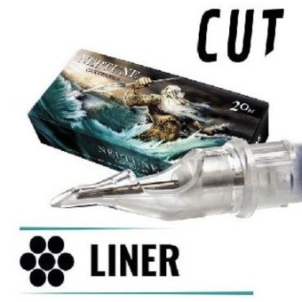 Agujas Neptuno RL redonda línea, caja 20 cápsulas línea