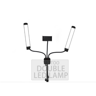 LÁMPARA LED CON DOBLE BRAZO