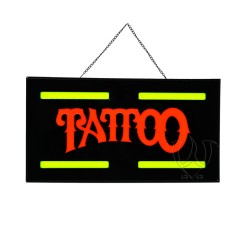 LETRERO LUMINOSO LED TATTOO