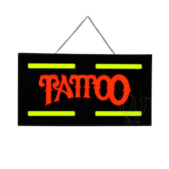 LETRERO LUMINOSO LED TATTOO