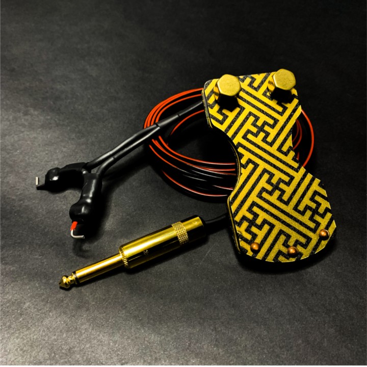 Pedal SAYAGATA NEGRA Hardcraft+clipcord