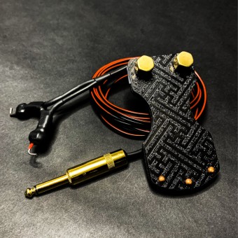 Pedal NEGRO SAYAGATA NEGRA Hardcraft+clipcord