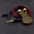 PEDAL NAZARI PATTERN BLACK/BRASS HARDCRAFT+CLIPCORD