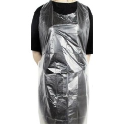Delantal plastico transparente