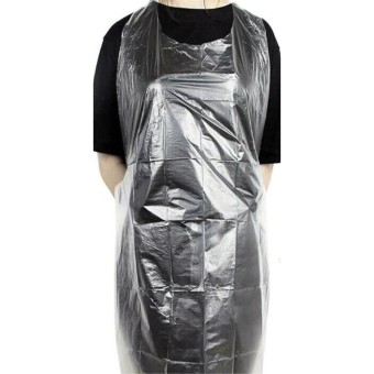 Delantal plastico transparente