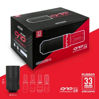 CLASSIC 33mm DISPOSABLE RUBBER GRIP