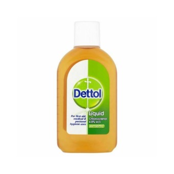 Liquido stencil Dettol transfer