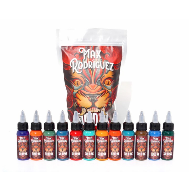 SET MAX RODRIGUEZ - Solid Ink - 12ud. de 30ml