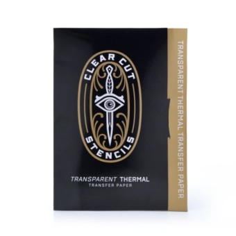 CLEAR CUT STENCILS - TRANSPARENT A4 THERMAL PAPER