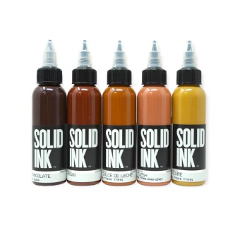 BROWN SET - Solid Ink - 5ud. de 30ml