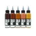 BROWN SET - Solid Ink - 5ud. de 30ml