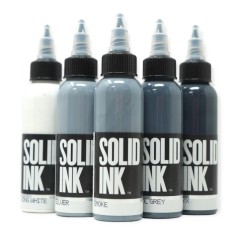 OPAQUE GREY SET - Solid Ink - 5ud. de 30ml