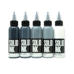 OPAQUE GREY SET - Solid Ink - 5ud. de 30ml