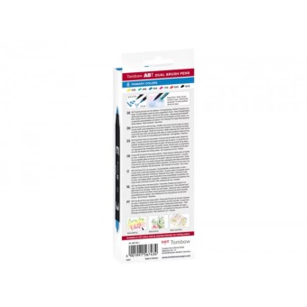 Rotuladores Tombow estuche 6 colores primarios