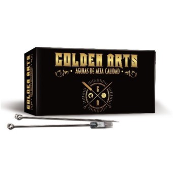 AGUJAS ALTA CALIDAD RM025 MAGNUM REDONDO GOLDEN ARTS