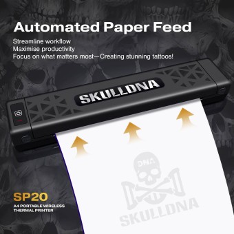 TERMOCOPIADORA SKULLDNA SP20 02 Pro-Arts Tattoo Supplies