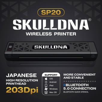 TERMOCOPIADORA SKULLDNA SP20 01 Pro-Arts Tattoo Supplies