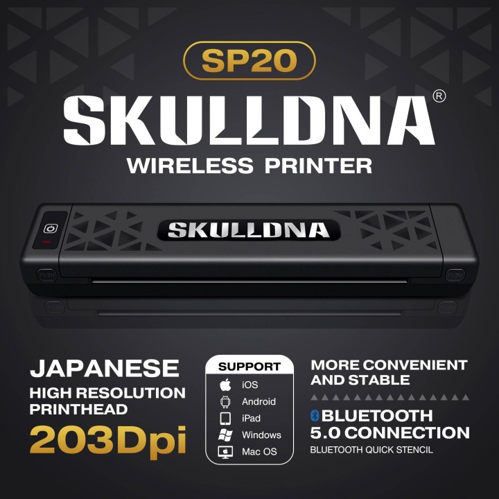 TERMOCOPIADORA SKULLDNA SP20 01 Pro-Arts Tattoo Supplies