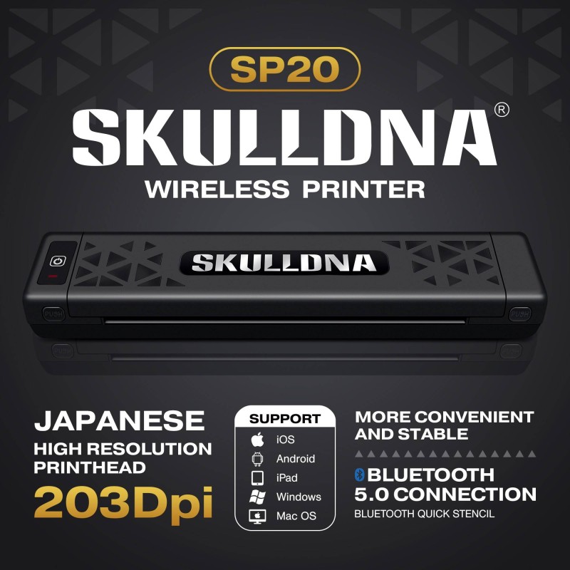 TERMOCOPIADORA SKULLDNA SP20 01 Pro-Arts Tattoo Supplies