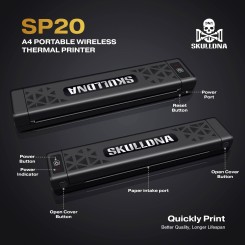 TERMOCOPIADORA SKULLDNA SP20 04 Pro-Arts Tattoo Supplies