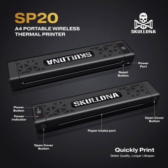 TERMOCOPIADORA SKULLDNA SP20 04 Pro-Arts Tattoo Supplies