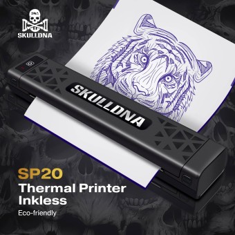 TERMOCOPIADORA SKULLDNA SP20 06 Pro-Arts Tattoo Supplies