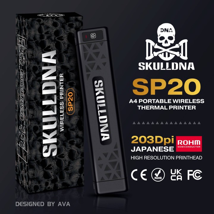 TERMOCOPIADORA SKULLDNA SP20 13 Pro-Arts Tattoo Supplies