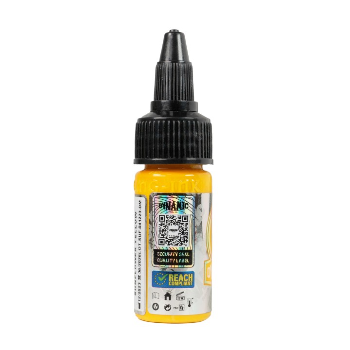 SUNFLOWER YELLOW - Viking by Dynamic REACH - 15ml Pro-Arts Tattoo Supplies