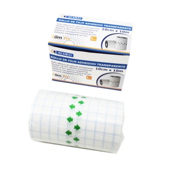 FILM FIX: ROLLO DE FILM ADHESIVO TRANSPARENTE 10cm x 10m Pro-Arts Tattoo Supplies