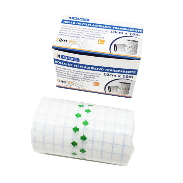 FILM FIX: ROLLO DE FILM ADHESIVO TRANSPARENTE 10cm x 10m Pro-Arts Tattoo Supplies