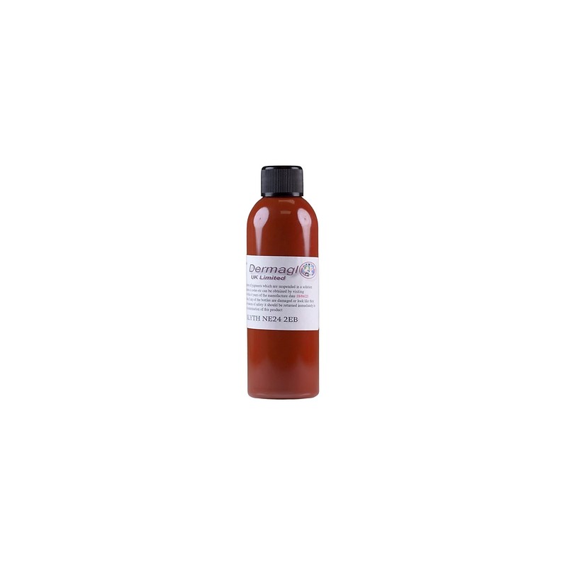 CHOCOLATE BROWN - Dermaglo - 100ml Pro-Arts Tattoo Supplies