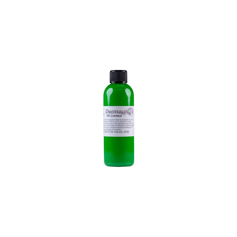 LIME GREEN - Dermaglo - 100ml Pro-Arts Tattoo Supplies