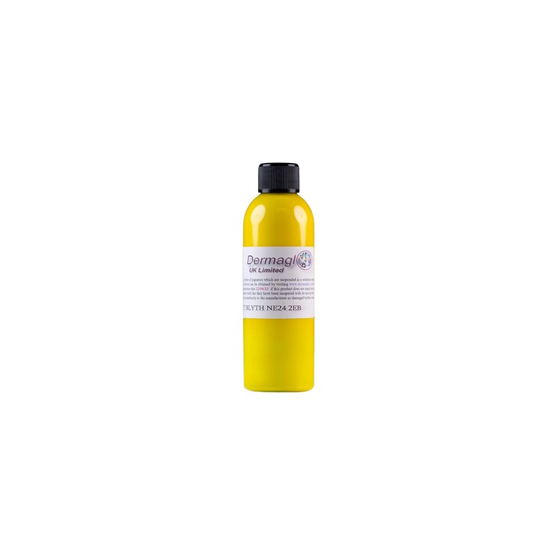 CANARY YELLOW - Dermaglo - 100ml Pro-Arts Tattoo Supplies