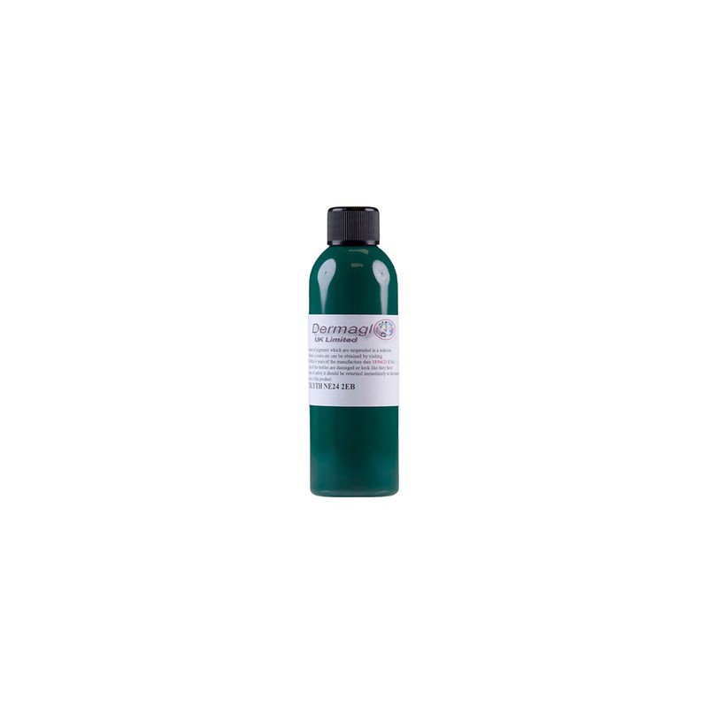 DARK GREEN - Dermaglo - 100ml Pro-Arts Tattoo Supplies