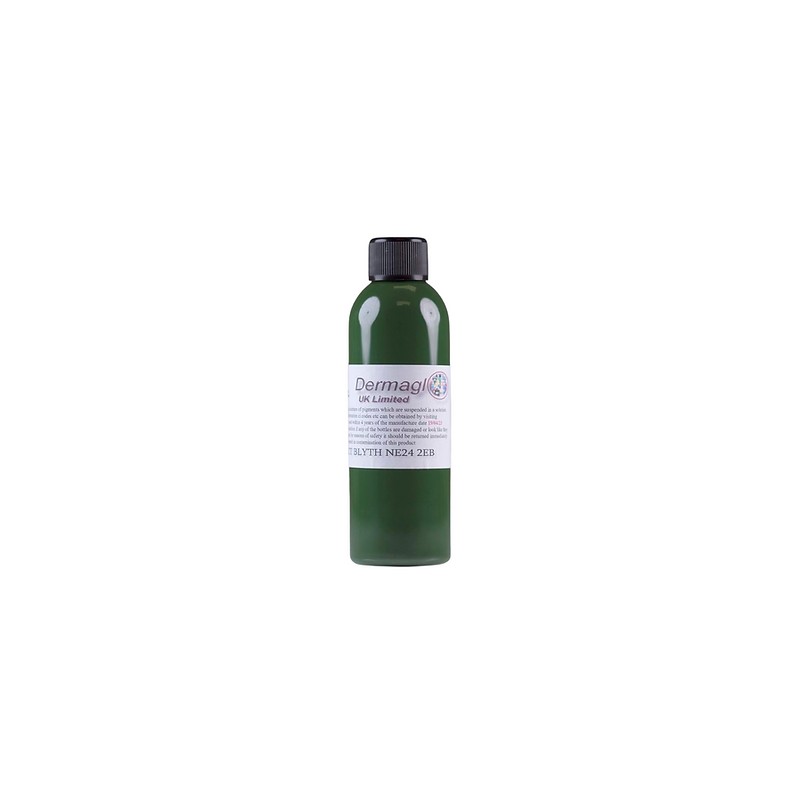OLIVE GREEN - Dermaglo - 100ml Pro-Arts Tattoo Supplies