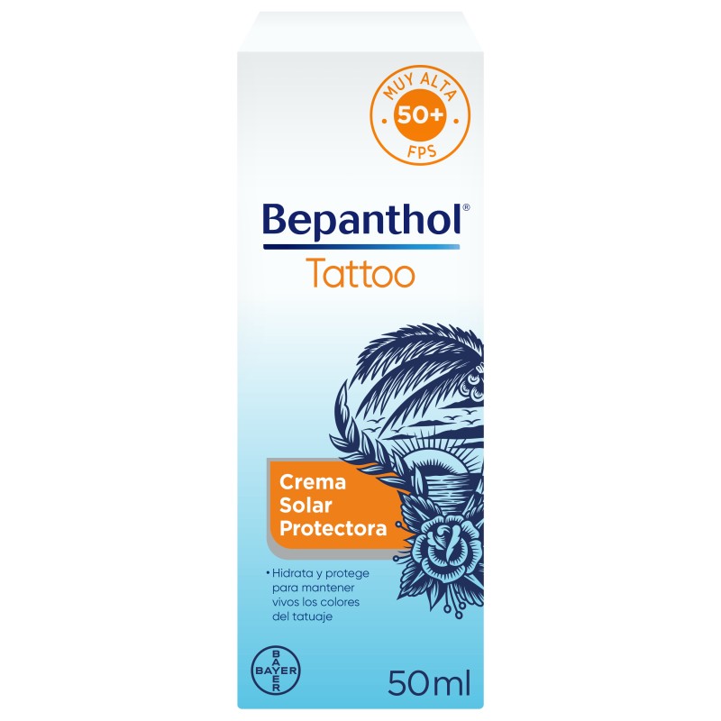 Bepanthol® Tattoo Crema Solar Protectora Pro-Arts Tattoo Supplies