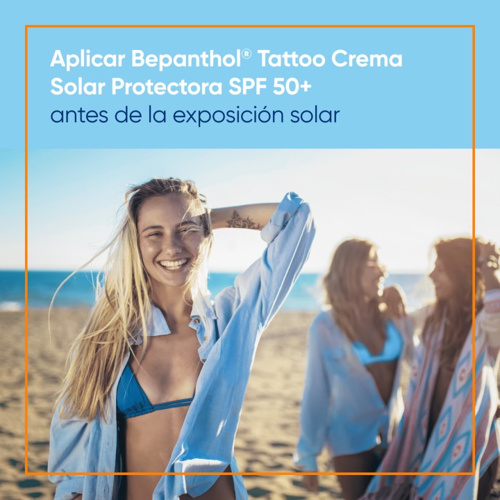 Bepanthol® Tattoo Crema Solar Protectora - 50ml