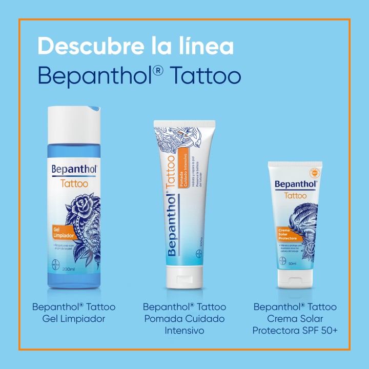 Bepanthol® Tattoo Crema Solar Protectora - 50ml