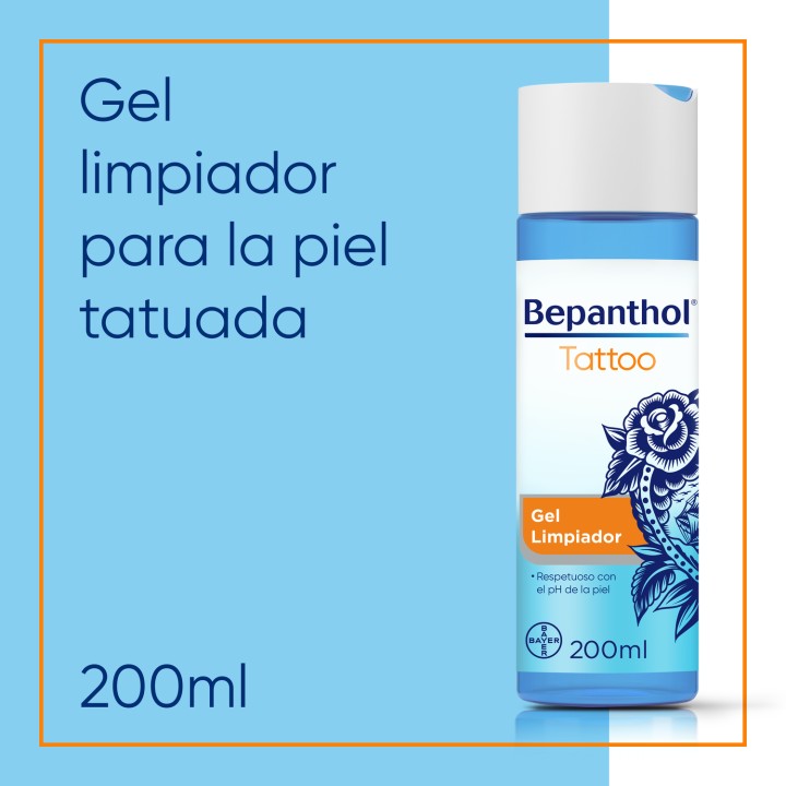 Bepanthol® Tattoo Gel Limpiador - 200ml