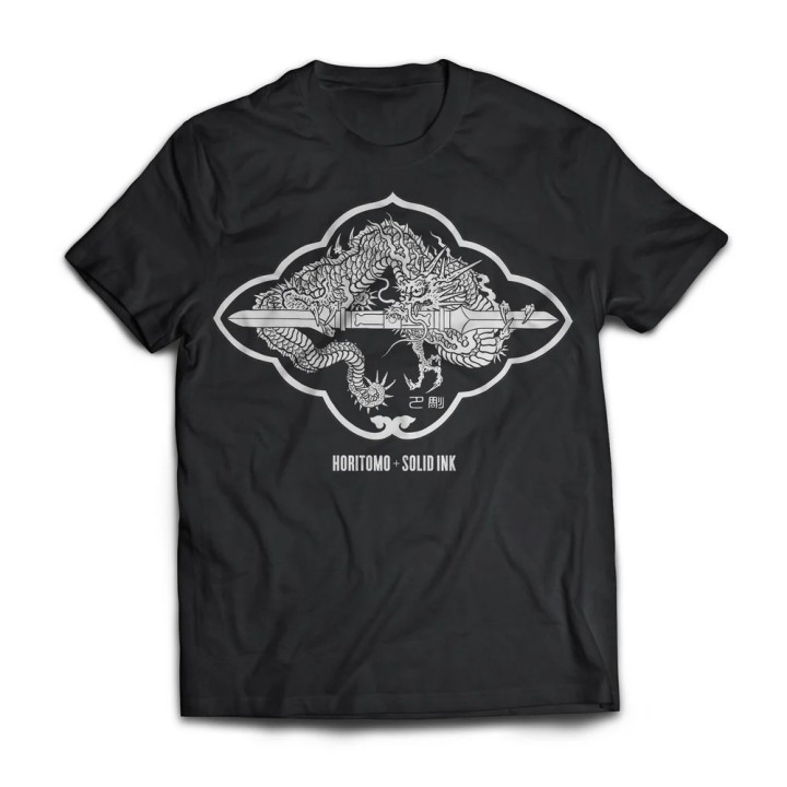 CAMISETAS SOLID INK HORITOMO DRAGON BLACK Pro-Arts Tattoo Supplies